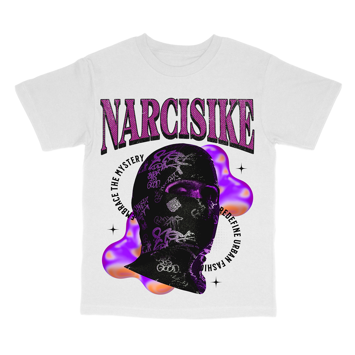 NARCISIKE PHANTOM TEE (WHITE)